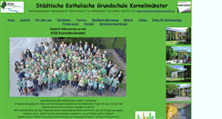 Desktop Screenshot of grundschule-ac-kornelimuenster.de